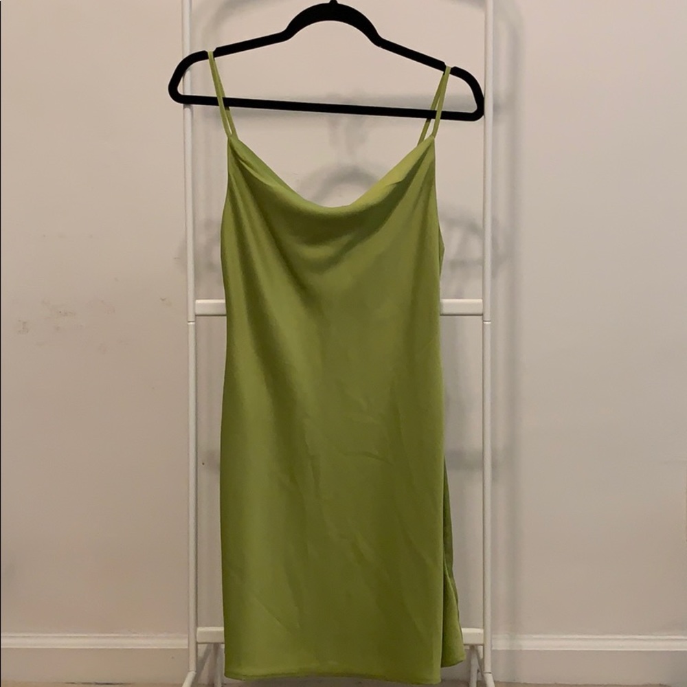 Urban Outfitters Mallory Cowl Neck Slip Dress